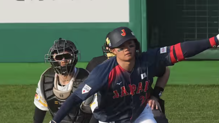 森下翔太、侍JAPAN唯一の長打を記録…スタメン起用あるか？