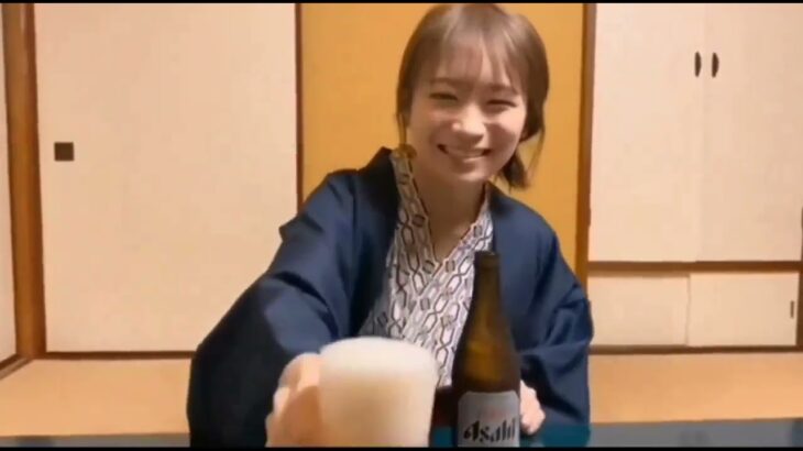 【話題】秋元真夏のほろ酔い自撮り！愛らしさ全開の浴衣姿