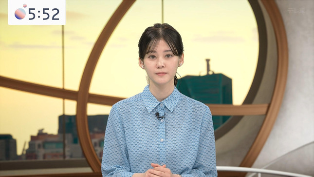 中原みなみアナ　うっすらと透ける！！