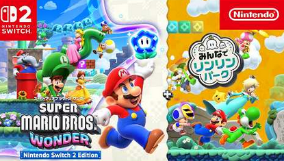 【動画】「スーパーマリオブラザーズ ワンダー Nintendo Switch 2 Edition + みんなでリンリンパーク」 紹介映像公開！！