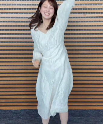 黒田みゆアナ　飛び跳ねながら踊る！！【GIF動画あり】