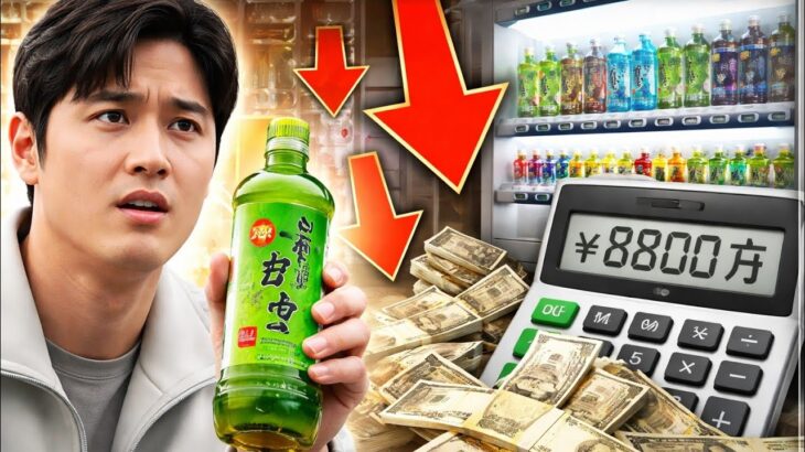 【経済】伊藤園の最終赤字8800万円！大谷翔平CM効果は？