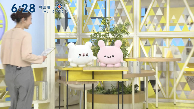 杉原凜アナ　お尻の食い込み！！