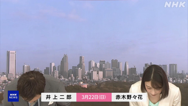 赤木野々花アナ　谷間がチラ見え！！【GIF動画あり】