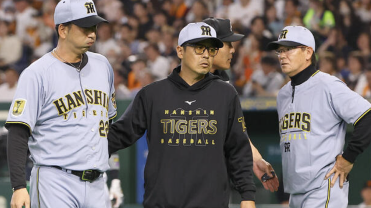 山城からの2死球目に藤川監督がベンチ飛び出した場面、その理由