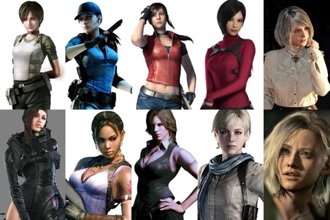 【悲報】『バイオハザード』の女性キャラ、もう限界