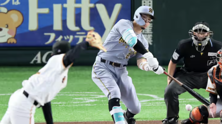 タイガース打線、竹丸を打ち崩せず6回79球3安打で0得点に