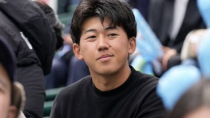 立石正広くん、1980年代のアイドルっぽい風貌に