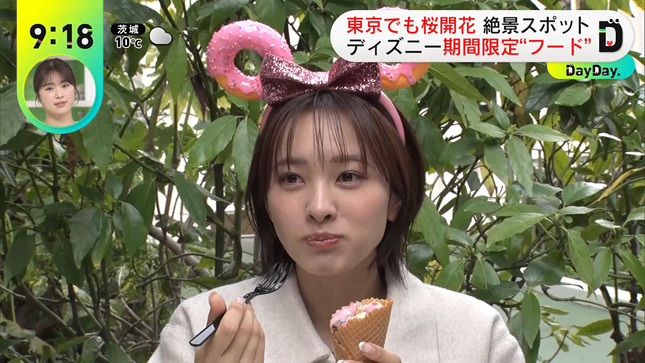 河出奈都美アナ　TDLレポート！