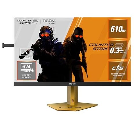 『ゲーミングモニター』、遂にリフレッシュレートが610Hzに達してしまう