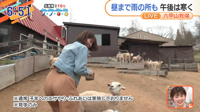 市村紗弥香キャスター　ピタパンのお尻がくっきり！！【GIF動画あり】