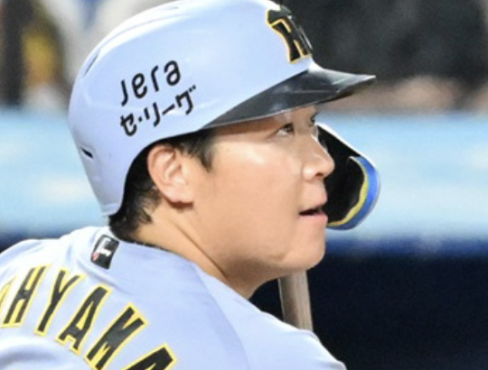 大山悠輔(2026) 打率.324 3HR 13打点 OPS.932