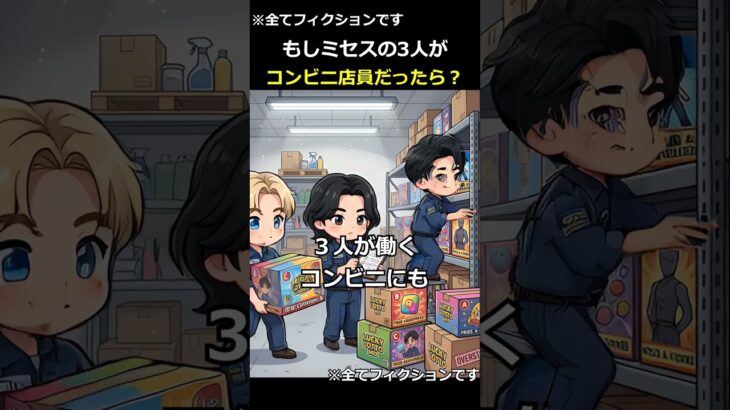 【驚愕】もしミセスの3人がコンビニ店員になったら?
