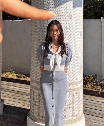 森香澄アナ　セクシーな腰回り！！【GIF動画あり】