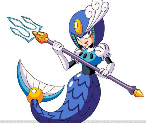 ロックマン唯一の女性ボスキャラ「スプラッシュウーマン」