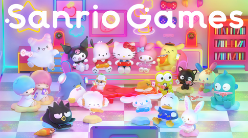 サンリオの自社ゲームブランド「Sanrio Games」が始動！今後3年間で10本程のソフトをリリース！