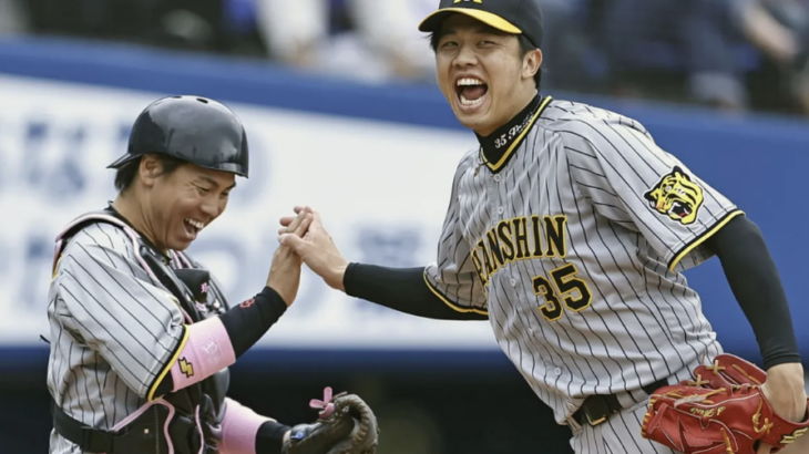 才木梅野バッテリー90.2回被本1 、才木坂本バッテリー76.2回被本5