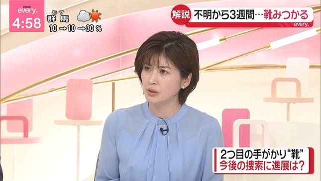 鈴江奈々アナ　ブラ紐まで透ける！！