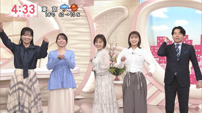 河出奈都美アナ　巨乳、横乳！！