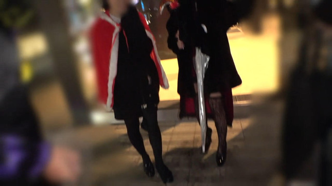 【20歳のコンカフェ嬢】ハロウィンで出会った敏感体質コスプレ女子！！