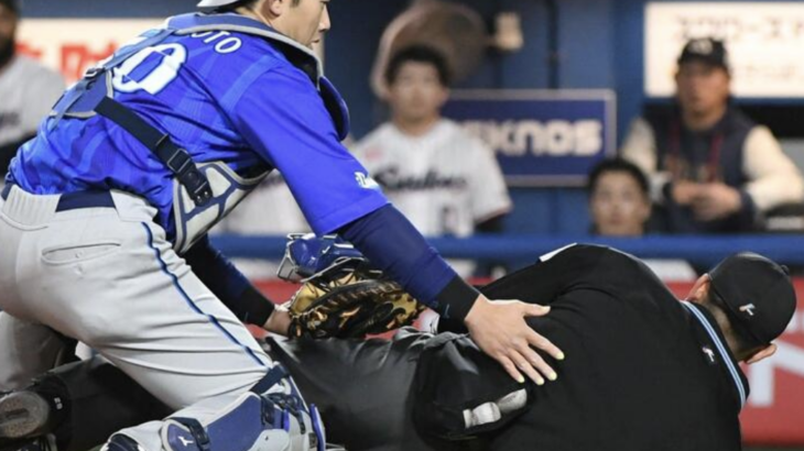 オスナのバット直撃を喰らった川上審判員が緊急手術　昨日が1軍初試合