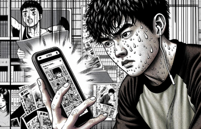 最近の子供は漫画すら読まずバカみたいに半口あけてYotubeやTiktokのショート動画ばかり見てると判明