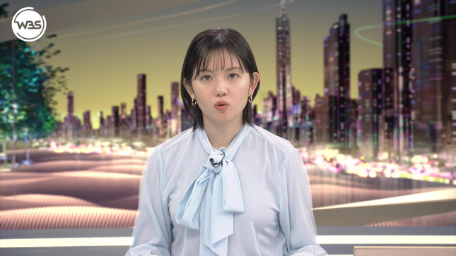 田中瞳アナ　セクシーな胸元！！【GIF動画あり】