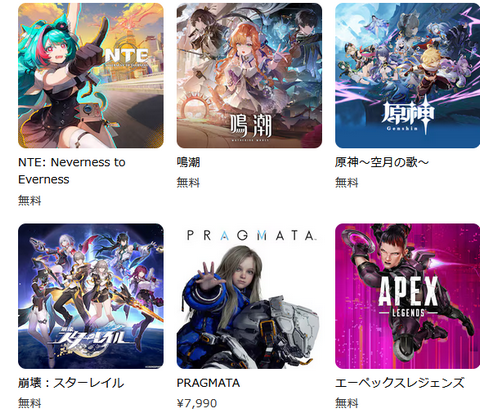 【大型連休】現在のPSストアの売上TOP10がこちら
