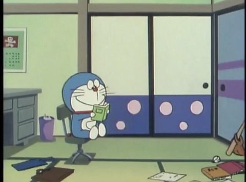 【画像】のび太が学校行ってる時間帯のドラえもんｗｗw